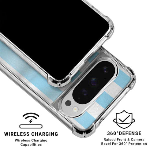 Argentina Soccer Flag Google Pixel 10 Pro Clear Case